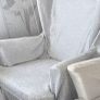 2 x armchairs for sale in good condition 50e each Image 3