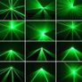 ALIEN Remote 50mw Green Laser Projector Professional Stage Lighting Effect DMX 512 Scanner DJ Disco Party Show Lights Image 2
