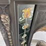 Antique Cast Iron Fireplace Insert Victorian Style Image 2