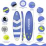 Stand Up Paddle Board with Premium Accessories - HUIIKE | Inflatable Paddle Boards for Adults | Stand Up Paddleboarding Great Stability Resistance | Inflatable SUP Image 8