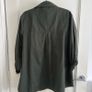 Olive green button up shirt Image 2