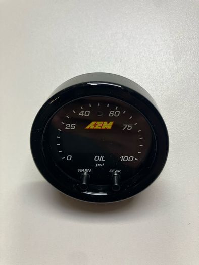 AEM Oil / Fuel Pressure Gauge Kit