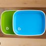 Munchkin Splash Plates 2 Pack With Grip 1 Blue And 1 Green Image 7