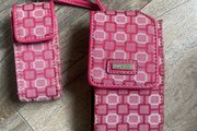 Nine West wristlet and lip stick bag charm.