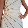 Coast 90s organza sunburst strapless dress Image 2