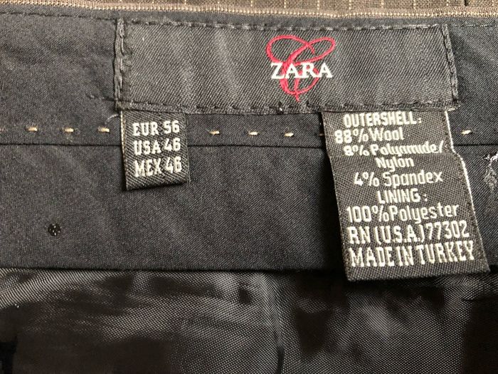 Mans suit ZARA