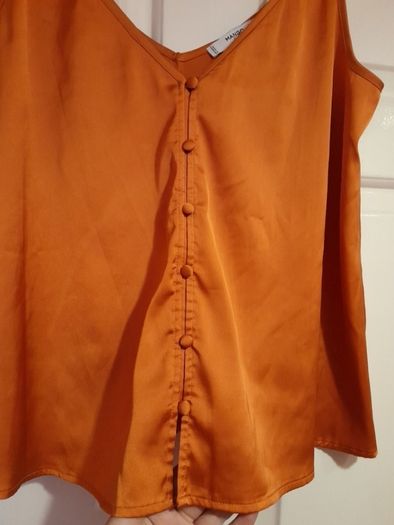 Mango Suit satin top