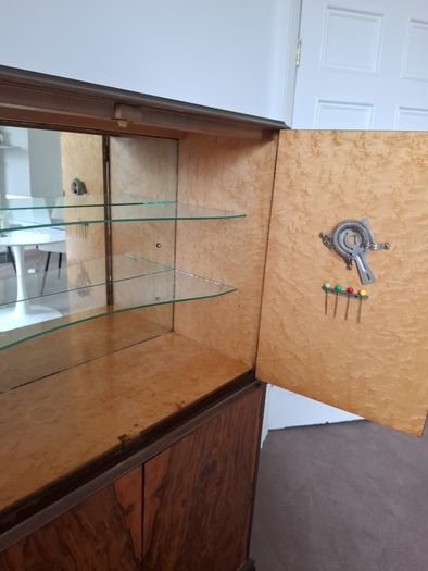 Antique Art Deco Cocktail Cabinet