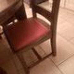 Dining table and 6 chairs