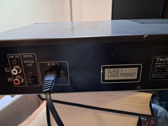 technics pg490 cd player