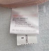 Oyster Pink Lipsy Size 8 Dress