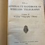 1939 Admirality Handbooks of Wireless Telegraphy Image 4