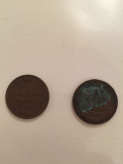 1950-1972 German 1 pfennig's