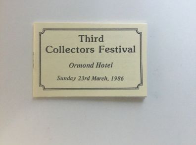Irish stamps, 3rd Dublin Collectors Festival Exhibition Booklet