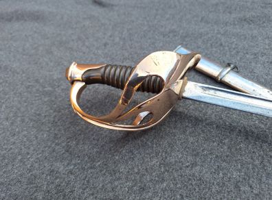 Antique french cavalry sword