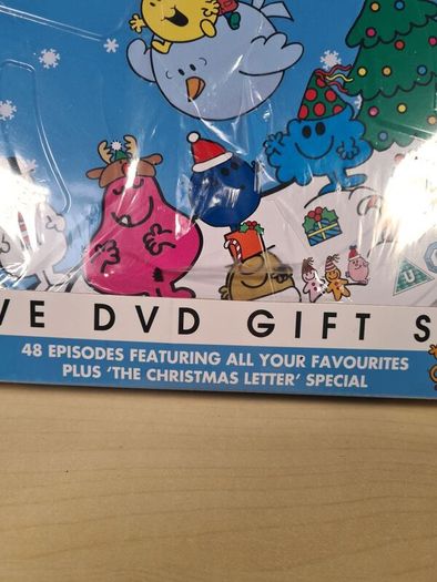 Mr Men Dvd Box Set Gift Set Tin 5 Discs Roger Hargreaves Brand New