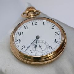 Vintage Swiss Gold 15 jewel Pocket Watch
