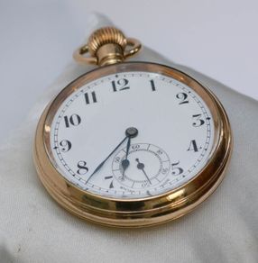 Vintage Swiss Gold 15 jewel Pocket Watch