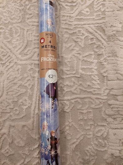 Frozen 4mt M&S Wrapping / Gift Paper