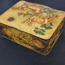 Deer Fawn Embossed Biscuit Tin Vintage Antique Collectable Retro Lidded Image 10