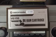 Commodore Vic-1110 8k Ram Cartridge