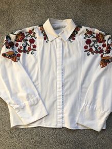 Zara White Shirt