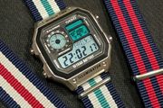 Casio Royale AE-1200 blue nylon mod