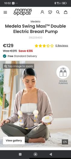 Medela Swing Double Electric Breast Pump