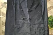 Navy Velvet River Island, Brand New Jacket size 38R"