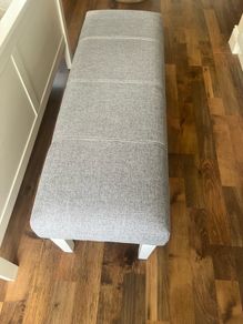 Ottoman/end of bed bench