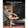 3.6 Cubic Feet Drop Safe, Large Capacity Front Drop Slot Safe Box with Digital Keypad, Heavy Duty 3 Tiers Cash Depository Box with Spare Keys for Cash Image 4