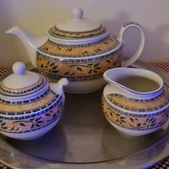 Staffordshire Tableware Medina Range Tea Set