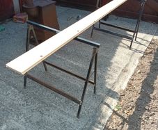 Foldable Trestles for Saw Horse or Stall Table
