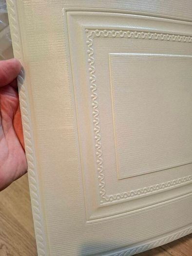 68pcs 3D decorative wall ceiling stickers self-adhesive 34x34cm
