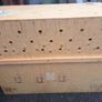 Dog wooden crate / carrier Image 2