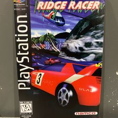 Ridge Racer Tin Metal Sign