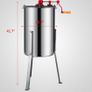3 Frame Stainless Steel Manual Honey Extractor Image 2