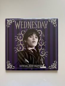 Official Wednesday TV Show 2026 A3 Wall Calendar(New and Sealed)