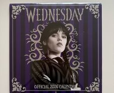 Official Wednesday TV Show 2026 A3 Wall Calendar(New and Sealed)