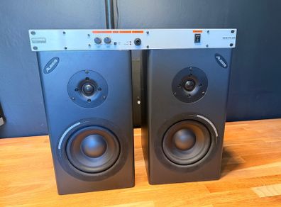 Passive Monitor Speakers & 19" rack mount amp
