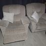 Three piece suite recliners Image 3
