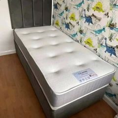 New Stylish single ,Double 4ft, 4ft6, King 5ft And 6ft Superking Sizes Divan Beds Instock. Drawers And Optional Tufted Mattresses Available. Free Delivery