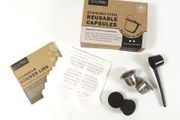 Sealpod Stainless Steel Reusable Capsule Classic Edition 2 Pack - Nespresso Compatible