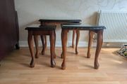 Coffee tables, nest of three