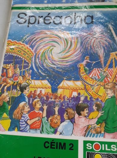 old Gaeilge school book Tonna 1990