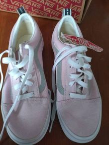 Vans pink old skool, size uk 3.5