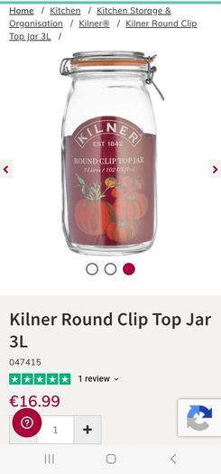 Kilner jars