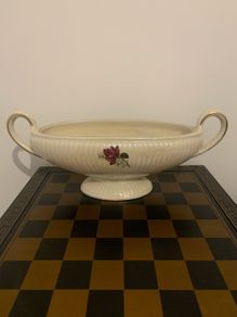 Rare Arturwood Elegant Rose Large Mantle Vase
