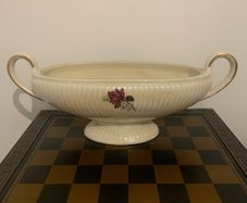 Rare Arturwood Elegant Rose Large Mantle Vase