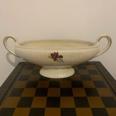 Rare Arturwood Elegant Rose Large Mantle Vase